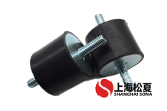 圓柱型橡膠減震器用于泵組安裝時(shí)，注意哪些？